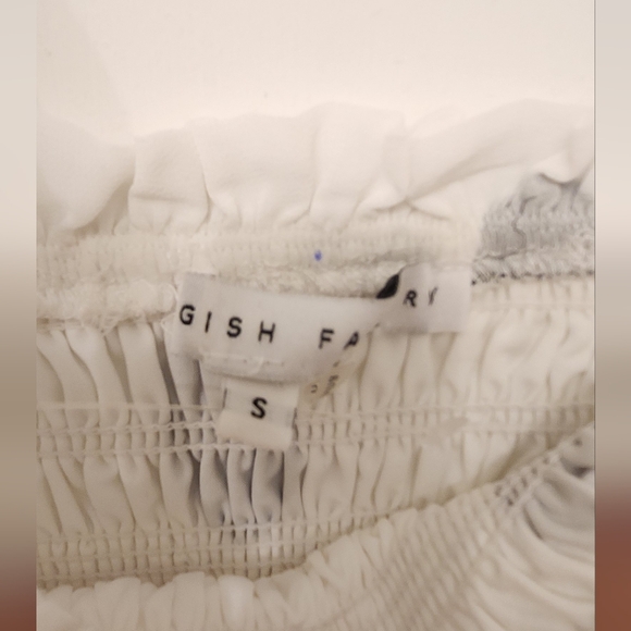 English Factory Women's Polka Dot Midi Smocked Dress NWOT - Picture 5 of 8